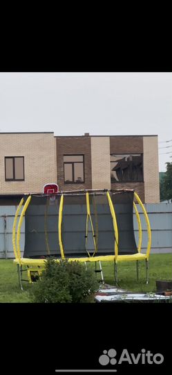 Батут с сеткой 366 см