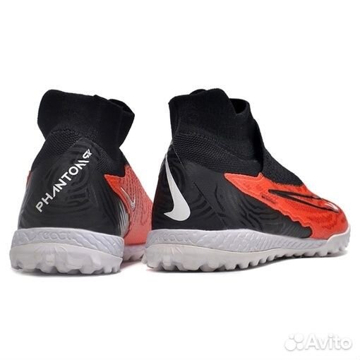 Сороконожки NIke Phantom GX Black Red