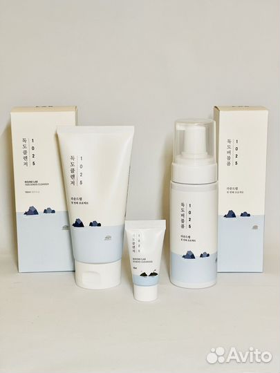 Пенка мусс для умывания Round Lab 1025 Dokdo Clean