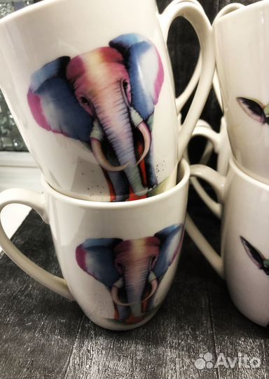 Кружки (бокалы)со сколами для творчества. Цена за