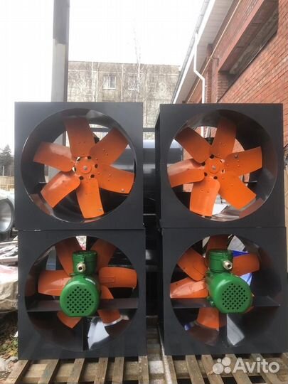 Сушильные камеры древесины-осевые вентиляторы во№5