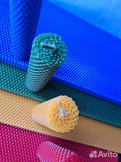 Свечи восковые ручной работы