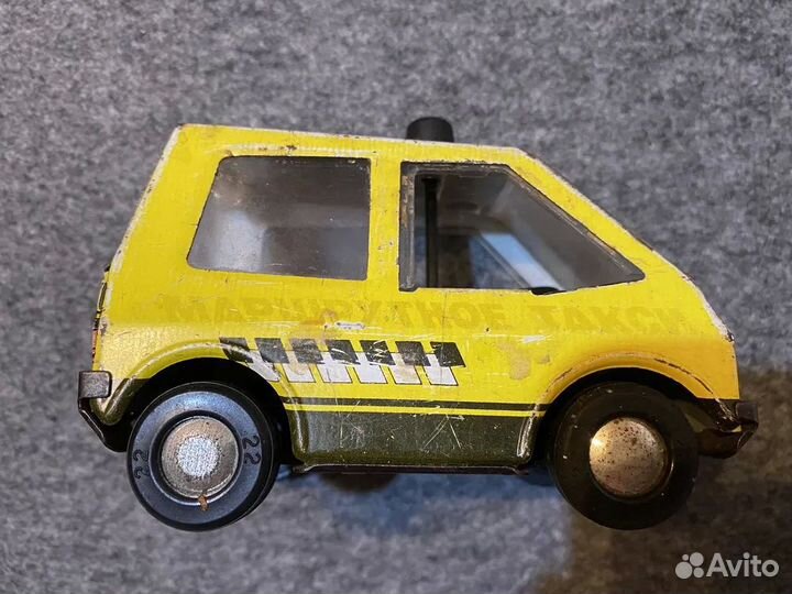 Триг Маршрутное такси редкая машинка ф-ка Радуга