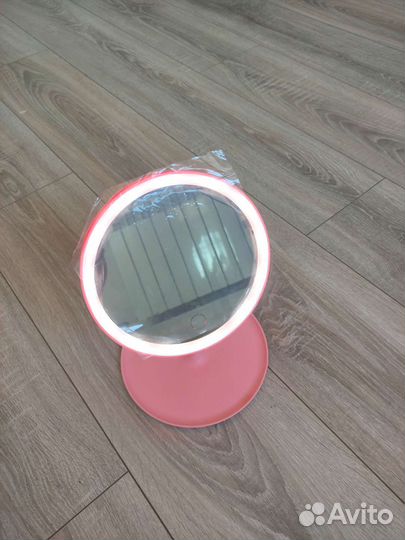 Зеркало настольное с led подсветкой