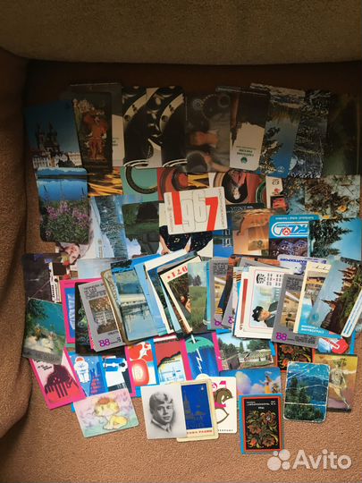 Календарики СССР