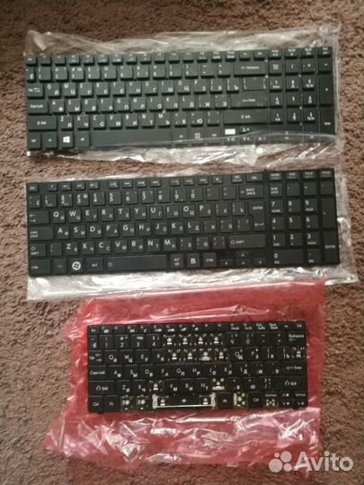 Клавиатуры для ноутбуков Toshiba, Acer