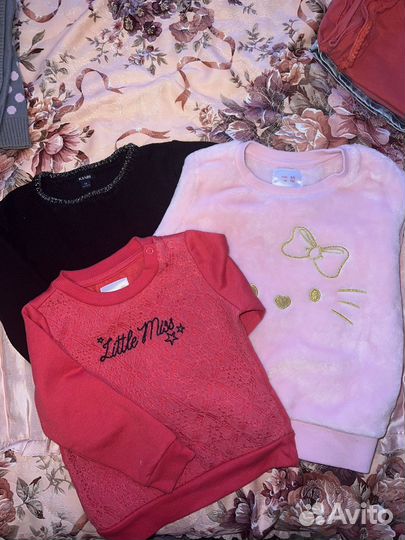 Вещи пакетом на девочку 2-5 лет