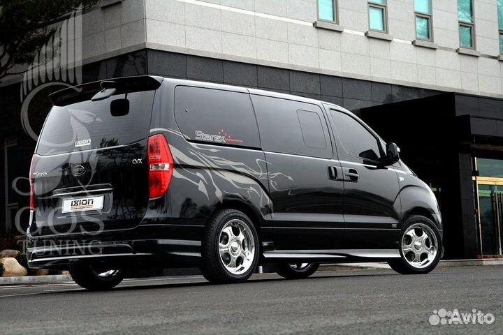 Накладки на пороги Hyundai Grand Starex H-1