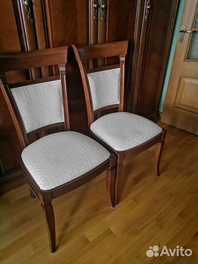 Стулья, дерево бук, Италия, 4шт