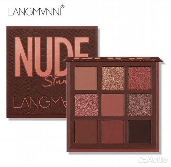 Палитра теней, палетка теней для век 9 цветов