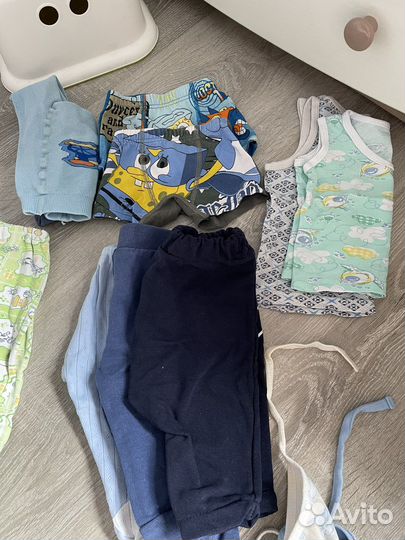 Детские вещи с 0 пакетом