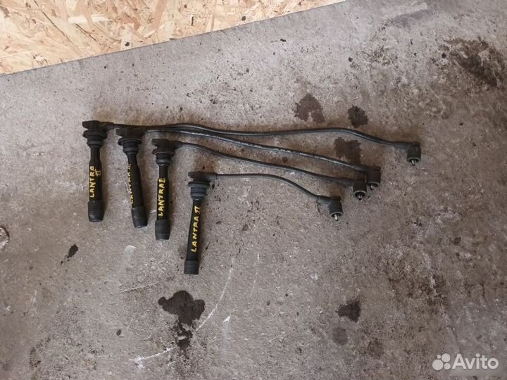 Провода высокого напряжения к-кт Hyundai Lantra J2