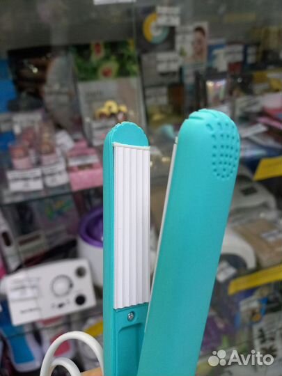 Плойка гафре для волос дорожная