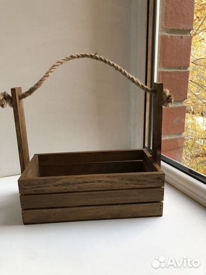 Ящик деревянный новый под оазис