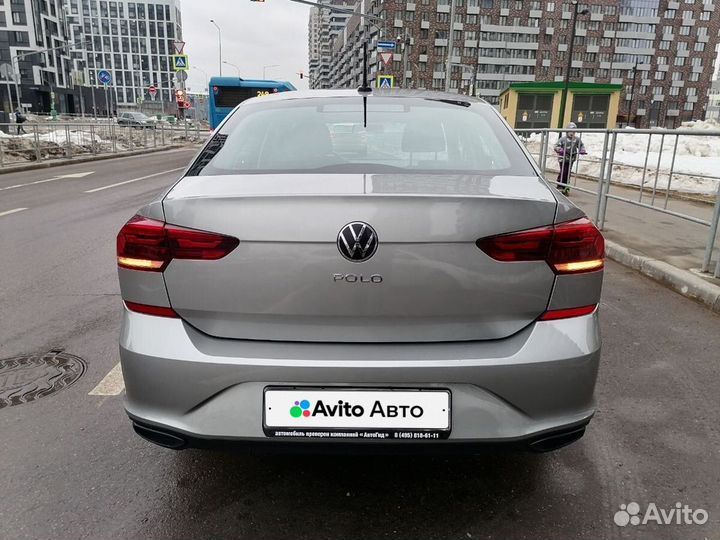 Volkswagen Polo 1.6 AT, 2021, 41 084 км