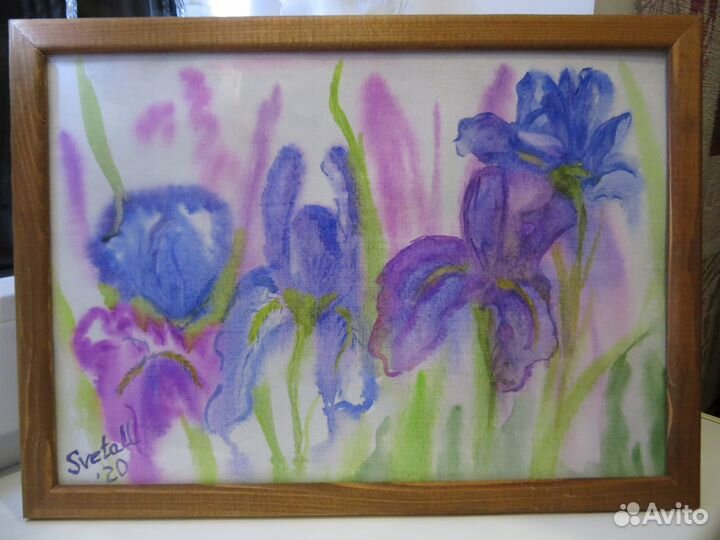 Картина акварель