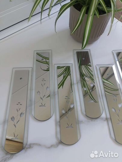 Подвесы для люстры зеркальные