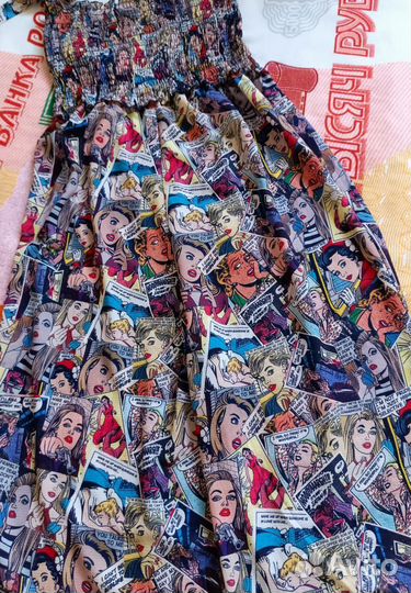 Комбинезон с комиксами