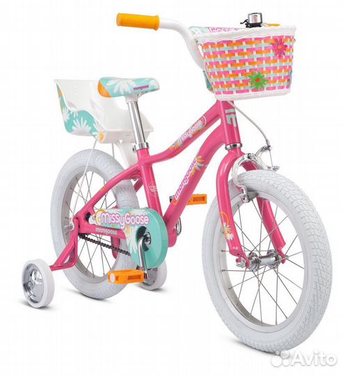Прогулочный велосипед Mongoose 16 missygoose