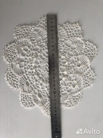 Салфетка вязанная крючком