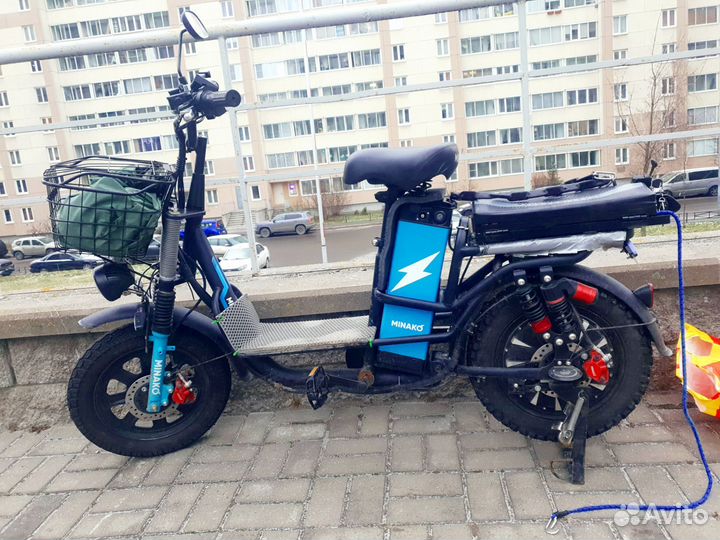 Электровелосипед минако монстр 60x20