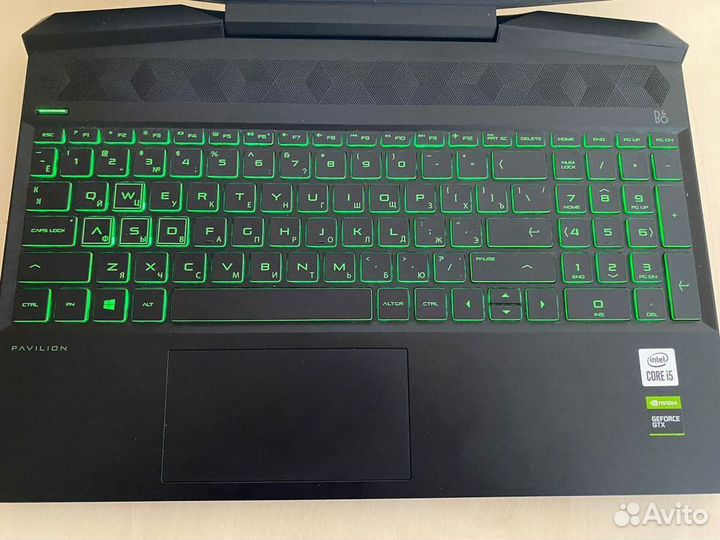 Ноутбук HP pavilion 15-dk1100ur