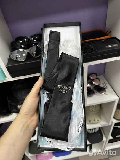 Галстук prada комплект с коробкой