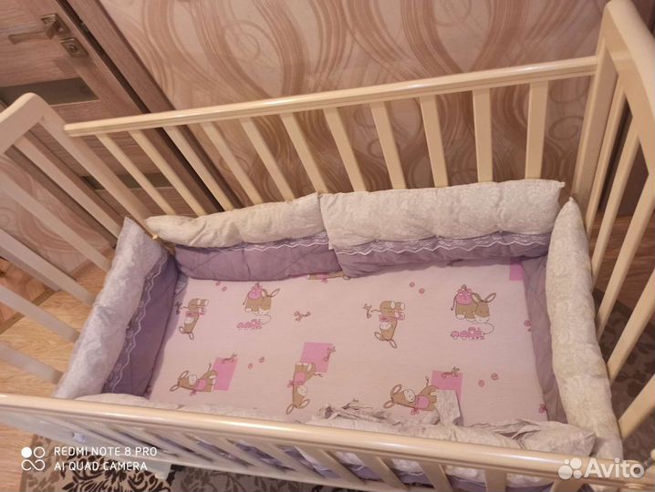 Бортики в детскую кроватку