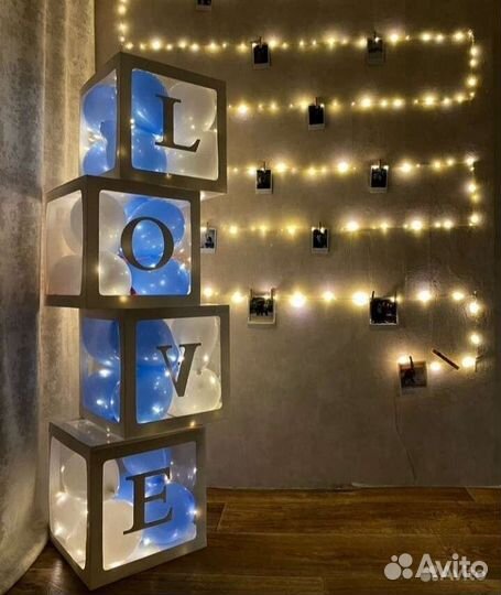 Набор прозрачных коробок