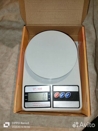 Весы кухонные новые