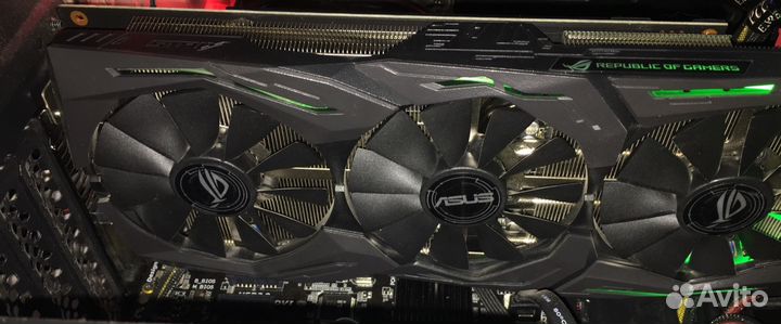 Asus geforce 1060 ROG strix 6 gb