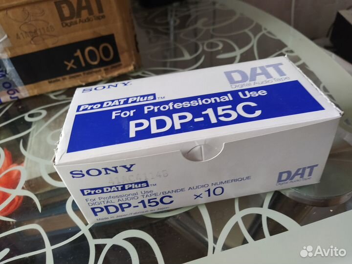 Кассеты DAT sony PDP-15