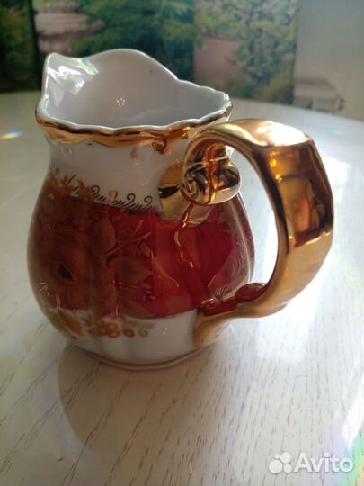 Молочник сливочник соусник Новый 400мл от сервиза