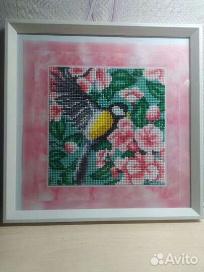 Картина из страз, торг уместен