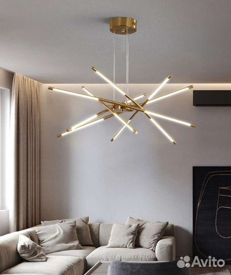 Подвесная люстра в современном стиле