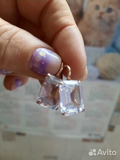 Серебряные серьги