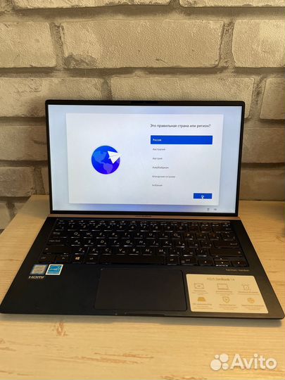 Ноутбук asus ZenBook UX433F