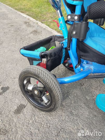 Трехколесный велосипед коляска