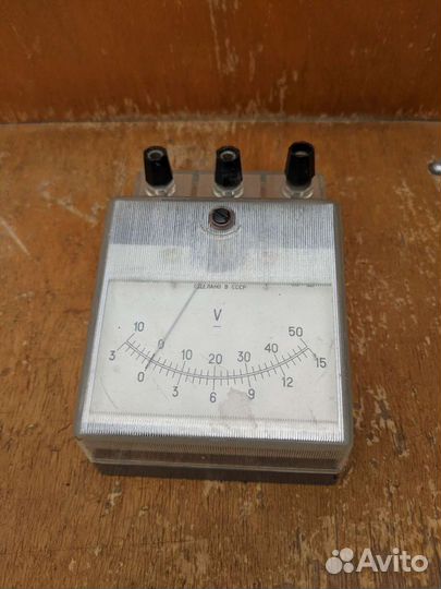 Вольтметр постоянного тока, учебный-2
