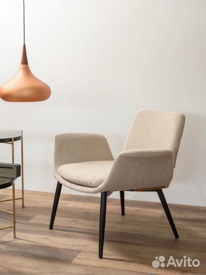 Лаунж-кресло Bergenson Bjorn Hilde, букле