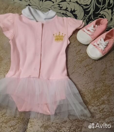Детские вещи пакетом для девочек 68 74