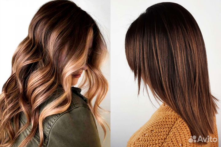 Сложное окрашивание волос,блонд,мелирование,аиртач