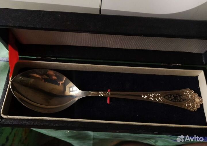 Ложка большая серебро