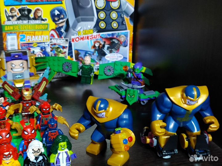 Lego marvel super heroes минифигурки
