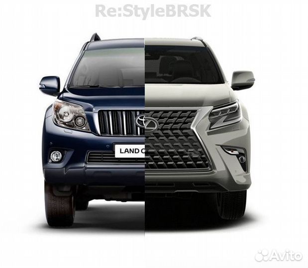 Рестайлинг прадо 150 09-17 в lexus GX460 стиль20г