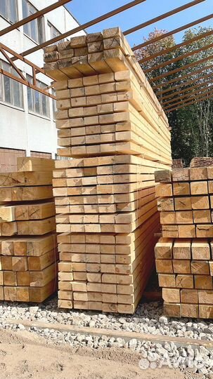 Доска обрезная 40х100х6000мм с доставкой