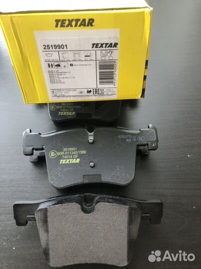 Колодки передние на BMW X3 F25 X4 F26 F30/32/20/22