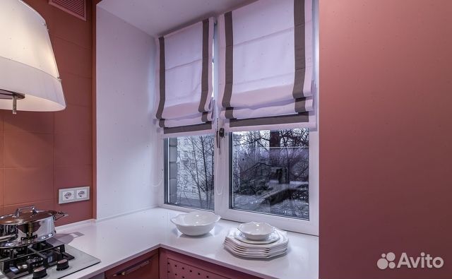 Римские шторы. Европейские ткани