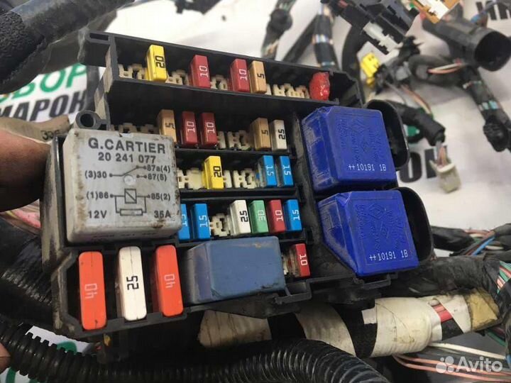 Проводка салона для Renault Fluence 2010