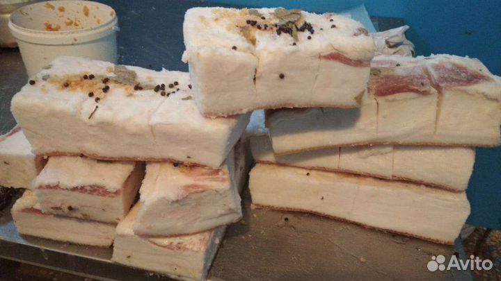 Грудинка, сало домашнее